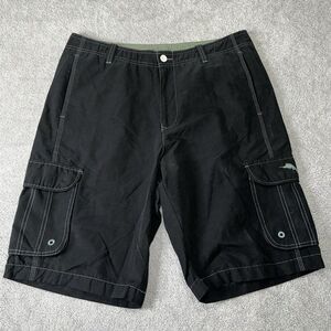 Tommy Bahama Board Shorts 34 Poolside and Beach Surf Swim‎ Black